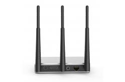 China Silver Wireless Hdmi Transmitter Receiver Kit Aluminum Full HD supplier