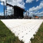 Temporary Flooring for Outdoor Event Use Portable Lawn Protection Mats Event Floor for sale