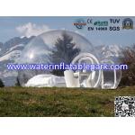 1.0mm Clear PVC Inflatable Lawn Bubble Tent For Family Rest Sleep for sale