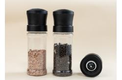 China Adjustable Salt Pepper Mill Plastic Jar for Easy Refilling Sustainable Design supplier