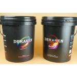 1.2KG Plastic Paint Bucket 1 Gallon Capacity with Handle and Lid Guaranteed for sale
