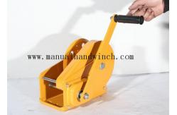 China LDE1800N 1800lbs Hand Crank Winch With Automatic Brake supplier