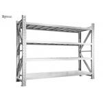 Stable Medium Duty Shelving Racking Galvanized Surface Customized Dimension for sale