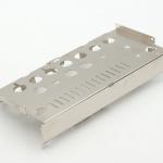 Sheet metal manufacturing SPCC-SD electroplating bending process  rivet hardware stamping ATM equipment components for sale