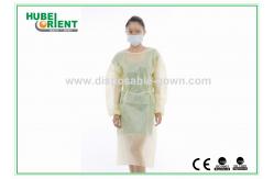 China Eco Friendly Breathable SMS Disposable Surgical Scrubs with Elastic Wrist supplier