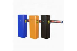 China 6m Length Drop Arm Barrier Gate For Car Parking Management supplier