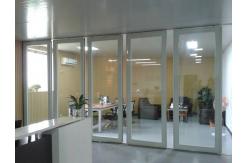 China Aluminum Sliding Doors / Collapsing Aluminum Sliding Partition Walls Easy Installation supplier