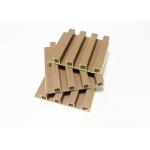 Interior Decorative Fluted WPC Wall Panel Wood Alternative Fluted WPC Panel for sale