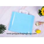 Biodegradable 0.13mm Poly Plastic Loop Handle Bags for sale