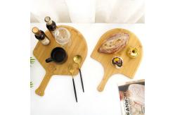 China Bakery Premium Natural Bamboo Pizza Peel Board With Easy Glide Edges & Handle supplier