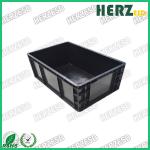 IC / LCD Packaging ESD Storage Bins , ESD Boxes Plastic Material With Conductive Fiber for sale