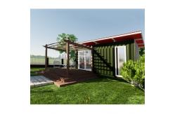 China Sandwich Panel Detachable Container House Prefabricated Container Expandable Home supplier
