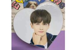 China Custom KPop Event Fan For Gift Custom plastic PET Transparent 3D Fan supplier