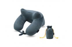 China Soft Inflatable Neck Pillow , Inflatable Travel Neck Support CGS Certification supplier