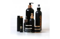 China Empty Aluminum Cosmetic Bottles , White Talcum Powder Bottles With Sifter supplier
