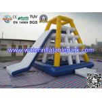 Commercial Inflatable Water Climbing Slide / Inflatable Water Tower Slide For Family