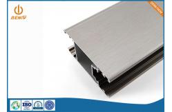 China Alloy 6063 Custom Aluminum Extrusion Profiles High Precision Brushed supplier