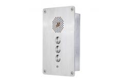China Flush Mounted Elevator Emergency Phone Hands Free Operation With Robust Housing supplier