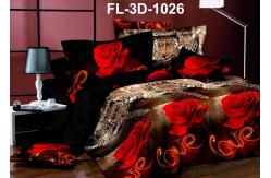 China 3D Disperse Printed Bedsheet Polyester Sheet Set supplier