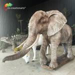 Animatronic Animal Replicas Animatronic Elephant For Theme Park Decoration
