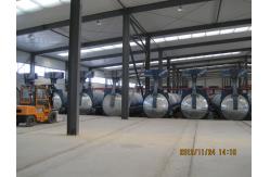 China Concrete Autoclave With Hydraulic Pressure Door-Opening And Safety Interlock supplier