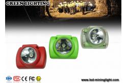 China High performance rechargeable mining cap lamps 0.7W 190mA energy saving supplier