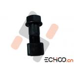 12.9 Grade Black Excavator Wear Parts Imperial Nuts And Bolts High Hardness for sale