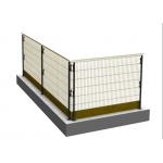 ISO14001 2015 Expandable 50X200mm Edge Protection Barriers for sale