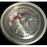 Food Grade Aluminum Can Lids With Customization Carving Logo For Energy Drink for sale