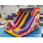 Customized Inflatable Slide Mickey And Minnie Inflatable Double Dry Slides Castle