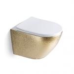 Ceramic Concealed Cistern Wall Hang Toilet Rimless Suspension Floating For Bathroom for sale