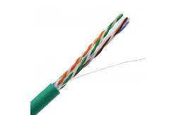 China Network Communication UTP Cat6 Cable 100% Solid copper with LSZH Jacket supplier