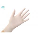 Medical Disposable Latex Gloves Transparent Elastic Powder Free Food Grade Protection for sale