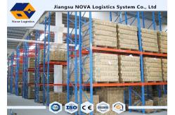 China High Capacity Storage Pallet Warehouse Racking Metal Display With Frame Barrier supplier
