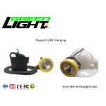 Rechargeable 1.67W 6.6Ah 10000lux Mining Cap Lights GL5-D for sale