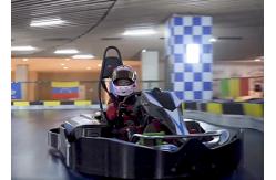 China Collision Proof Mini Racing Go Karts 540w/H Lithium Battery Childs Go Cart supplier