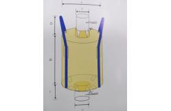 China Humidity Resistant Foldable Big Bag FIBC PP Circular Bulk Bag For Mineral supplier