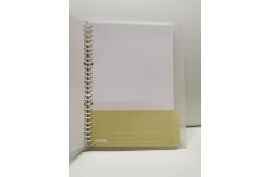 China PP Hardcover Spiral Bound Book Printing , 100 Sheets Custom Spiral Notepads supplier