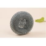 Easy Carrying Galvanised Scourers , Kitchen Cleaning Metal Pot Scrubbers for sale