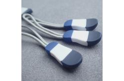China Plastic Embossed Zipper Slider Puller For Handbag supplier