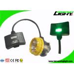 Super Light 15000lux Miners Cap Lamp 6.8Ah Battery With Four Lighitng Modes for sale
