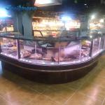 Meat Deli Display Refrigerator Energy Saving Open 259L Supermarket Cases for sale