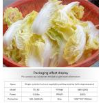 Single cylinder fruit and vegetable washing machine with slag separator Leaves Vegetables Onions Leafy vegetables Cabbage varieties Herbs Fruiting vegetables Wash Washer Washing Cleaning processing