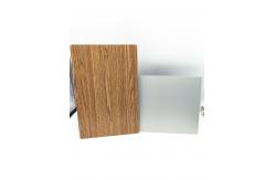 China Fluorocarbon coating Mirror ACP Sheet 1220mm Width Composite For Ceiling supplier