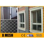 750-1250mm Diamond Expanded Metal Mesh Grille Barrier Screens Durable for sale