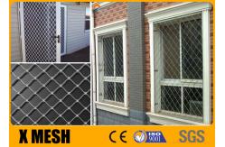 China 750-1250mm Diamond Expanded Metal Mesh Grille Barrier Screens Durable supplier