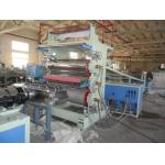 Three layer Wood Plastic Composite Extrusion Line WPC Contruction Template Making for sale