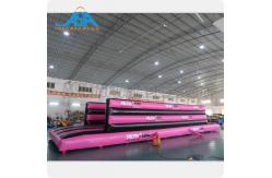 China 72M Long Interactive Inflatable 5k Obstacle Course / Insane Inflatable Fun Run supplier