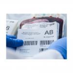 Rectangle UV Printing Blood Bag Sticker For Hospitals for sale