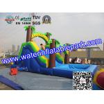 Popular Inflatable Wet Slide For Rental Business / Party Inflatable Slide Rentals